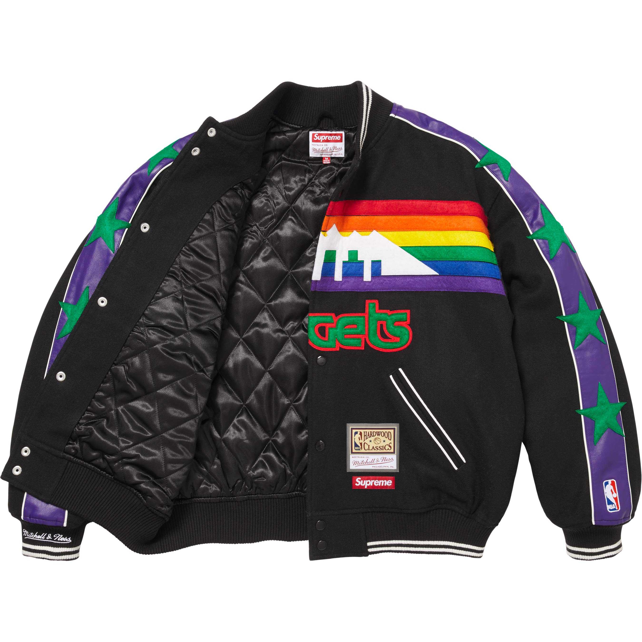 Supreme®/Mitchell & Ness® Teams Varsity Jacket view 16